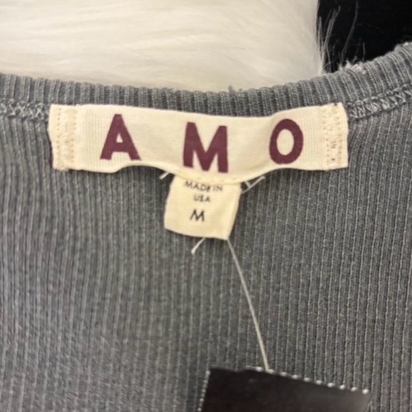 AMO Charcoal Tank Top - Picture 4 of 4